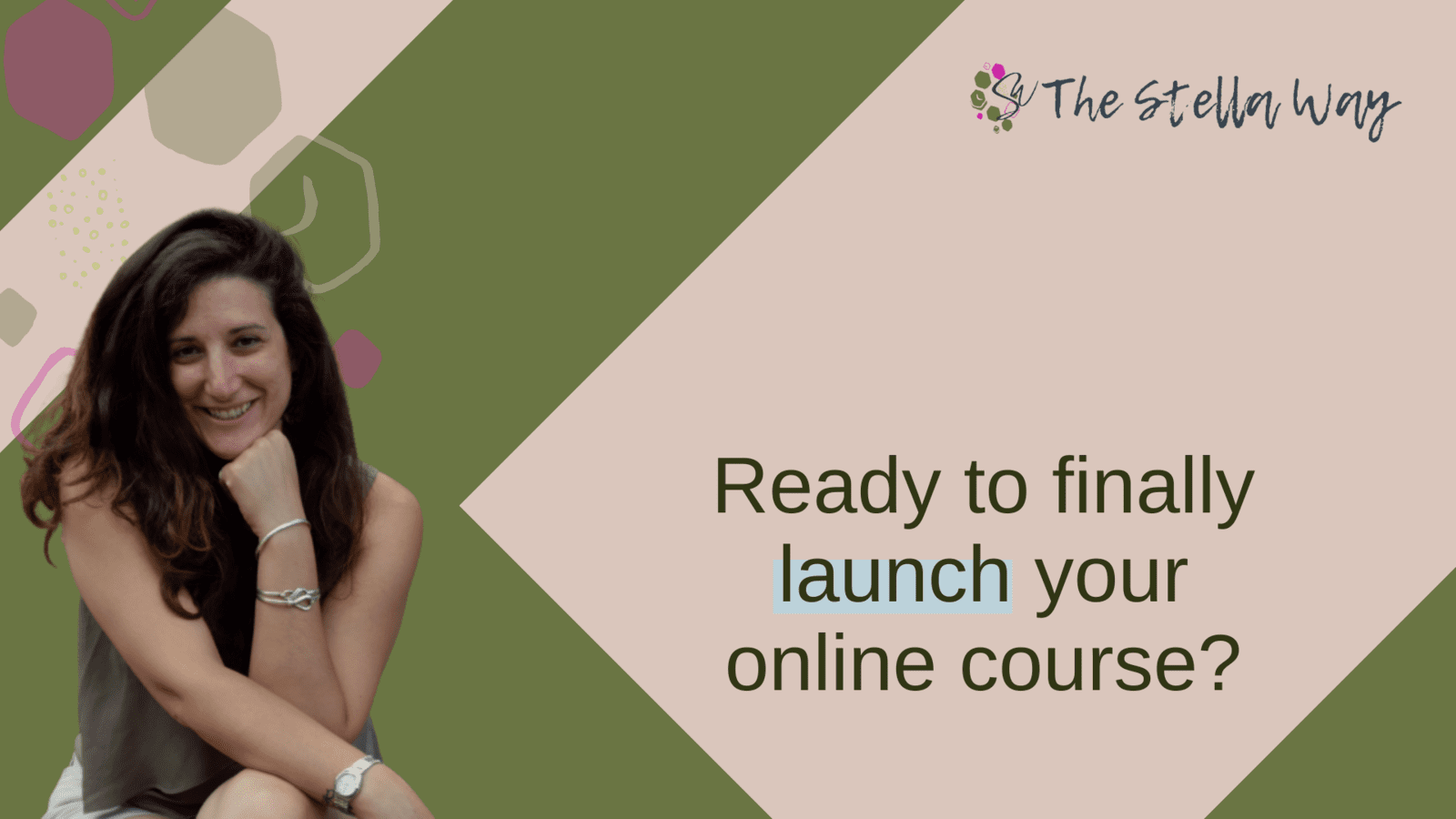 Ready to finally launch your online course?
